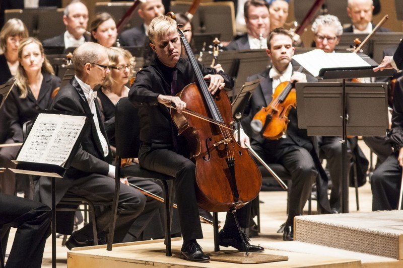 TSO Principal cellist Joseph Johnson performs Don Quixote Nov. 29 (photo credit Dale Wilcox)