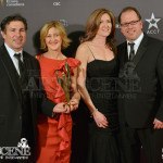Mark Welton & David Campbell with wives - Canadian Screen Awards 2013 Industry Gala 2