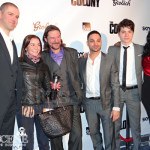 Dru Viergever, John Tench, Michael Mando, Atticus Mitchell, Lisa Berry - The Colony Red Carpet Premiere