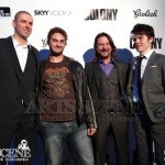 Dru Viergever, John Tench, Atticus Mitchell - The Colony Red Carpet Premiere