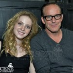 Saxon Sharbino & Clark Gregg - BaByliss PRO Arts & Cinema Studio Press-Day