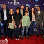 Clark Middleton, Chris Keis, Christina Starbuck, Thomas Cruz, Daniel Patrick Carbone, Andrew M Chamberlain, Nathan Varnson, Jordan Bailey-Hoover, Zachary Shedd & Matthew Petock - Hide Your Smiling Faces Red Carpet Premiere - Tribeca Film Festival 2013