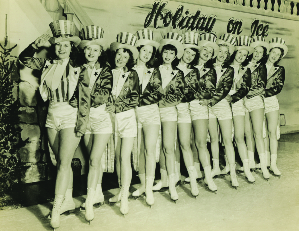 Holiday on Ice skaters in 1944.
