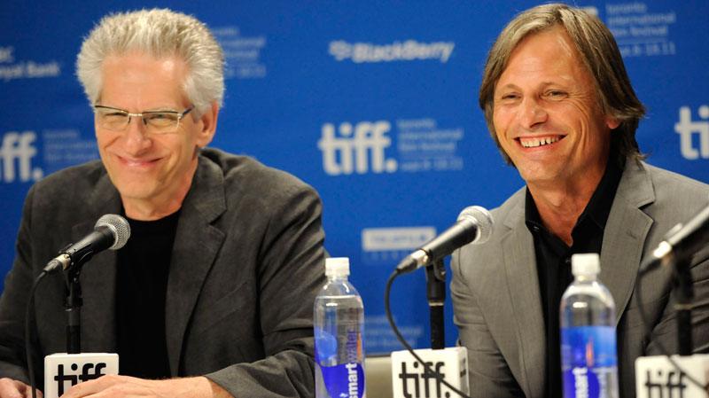 Viggo Mortensen and David Cronenberg 