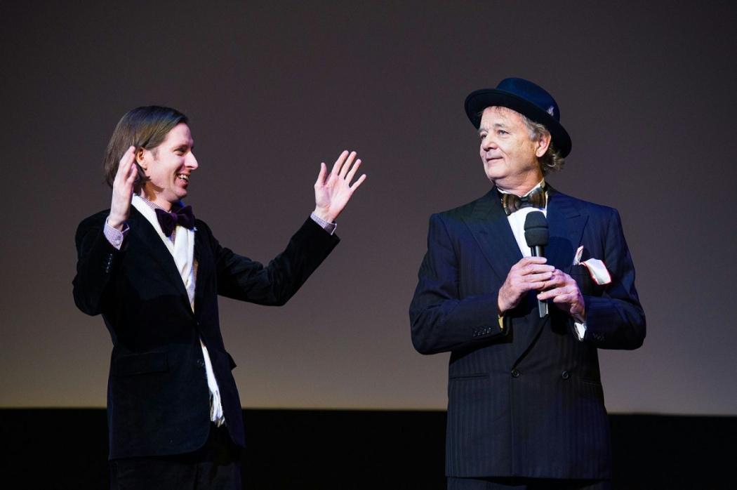 Bill Murray and Wes Anderson