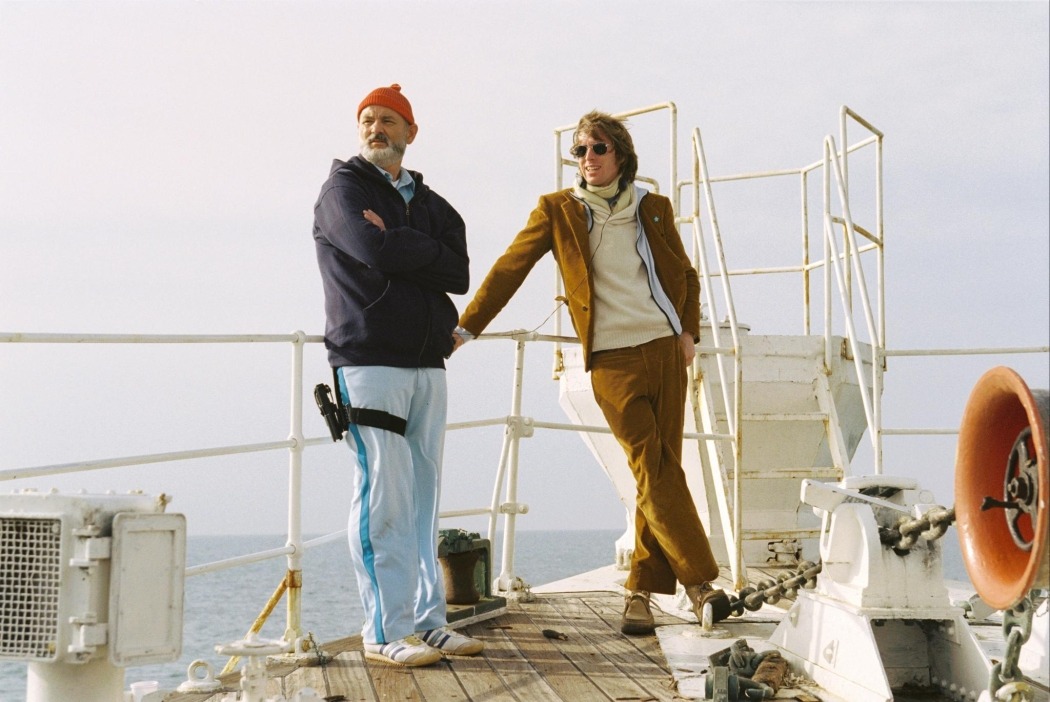 Bill Murray and Wes Anderson