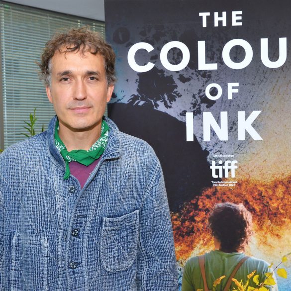 Inkmaker Jason Logan | Photo: Steve Murakami / The Arts Guild